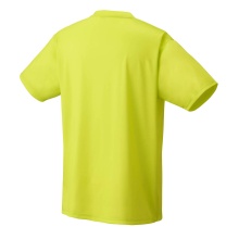 Yonex Trainings-Tshirt Practice Small Logo YM0045 (100% Polyester) 2024 limegelb Herren